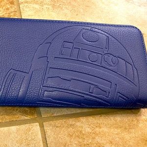 New lounge fly blue Star Wars R2D2 wallet